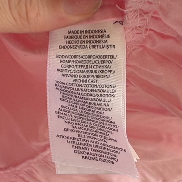 Pink Ruffled Kids Top - Picture 4 of 6